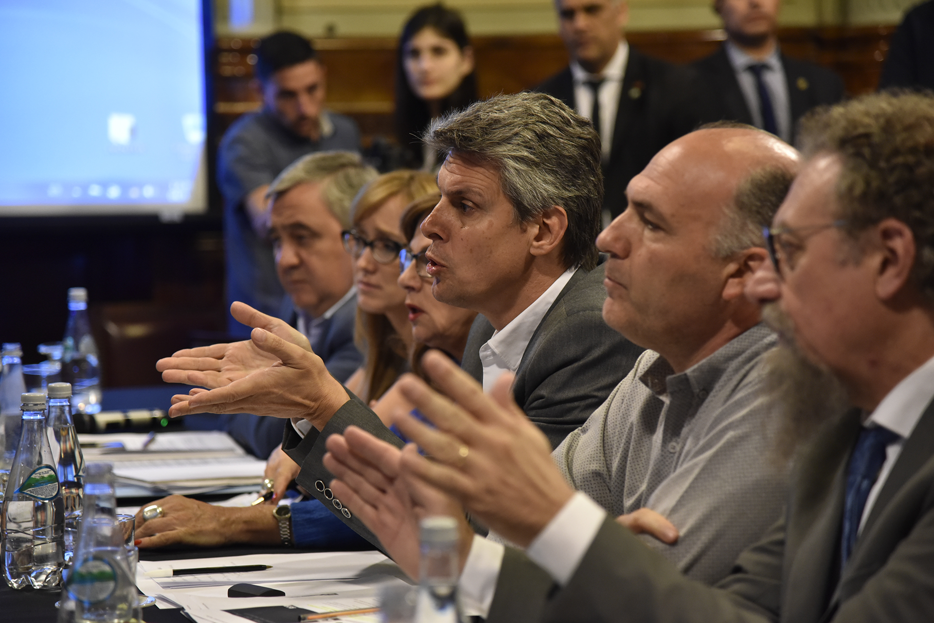 Galeria de imagenes de la noticia TRAS EL HALLAZGO DEL ARA SAN JUAN, AGUAD EXPUSO ANTE LA BICAMERAL INVESTIGADORA